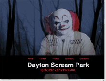 Tablet Screenshot of daytonscreampark.com